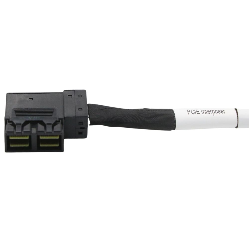 00FC217 - Original Lenovo miniSAS cable PCIE interposer-Pass+2 re-timer_620mm