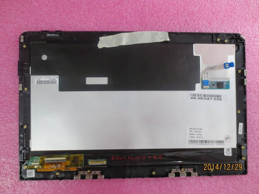Lenovo ThinkPad Helix LCD ASSEMBLIES - 00HT531
