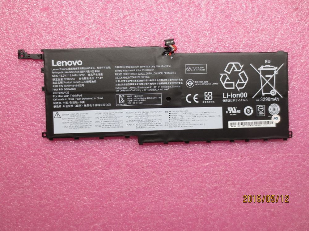 Genuine Lenovo Battery  00HW028 ThinkPad X1 Yoga