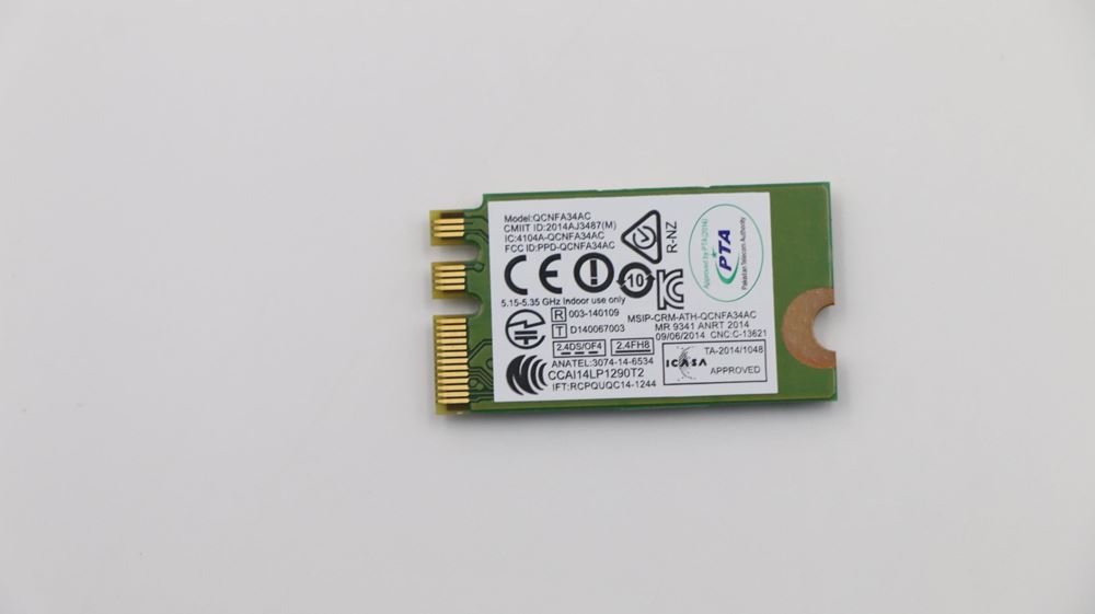 Lenovo IdeaPad YOGA 500-14ACL Laptop Wireless LAN adapters - 00JT470