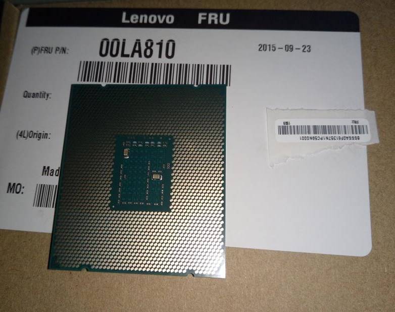 Lenovo Rack Server RD350 (ThinkServer) PROCESSORS - 00LA810