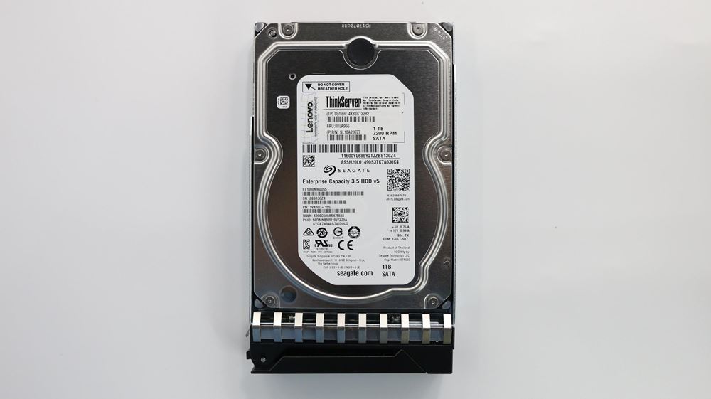 Lenovo Tower Server - TS450 (ThinkServer) HARD DRIVES - 00LA966