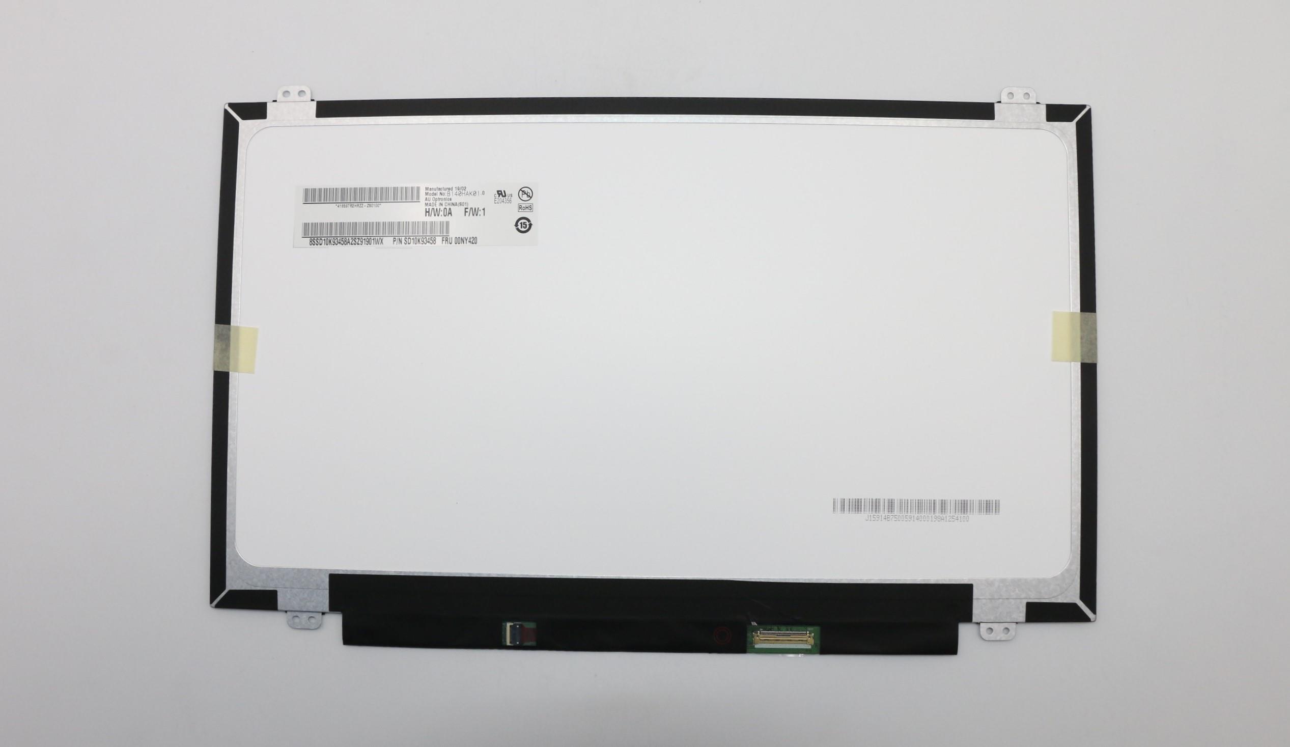 Lenovo Part  Original Lenovo LCD Panel, 14", FHD, Touch, Anti-Glare, IPS, 250nit