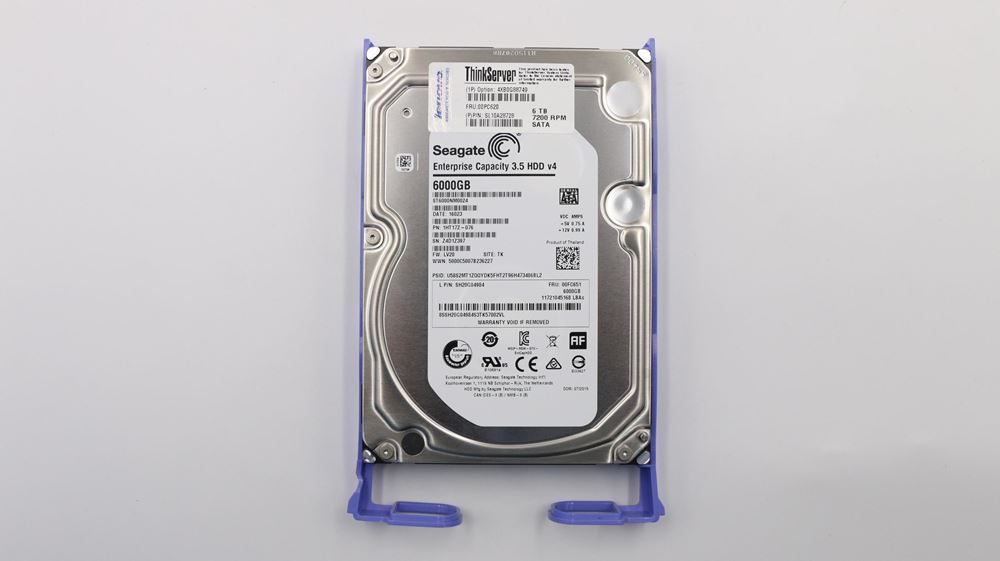 Lenovo Tower Server - TS440 (ThinkServer) HARD DRIVES - 00PC620
