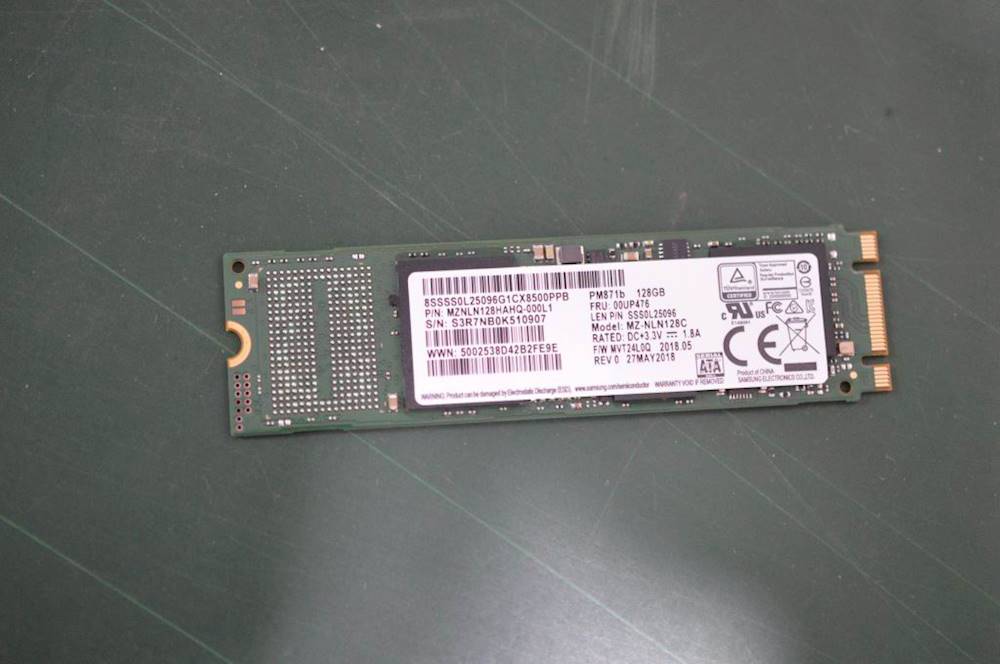 Lenovo ThinkPad T470s SOLID STATE DRIVES - 00UP476