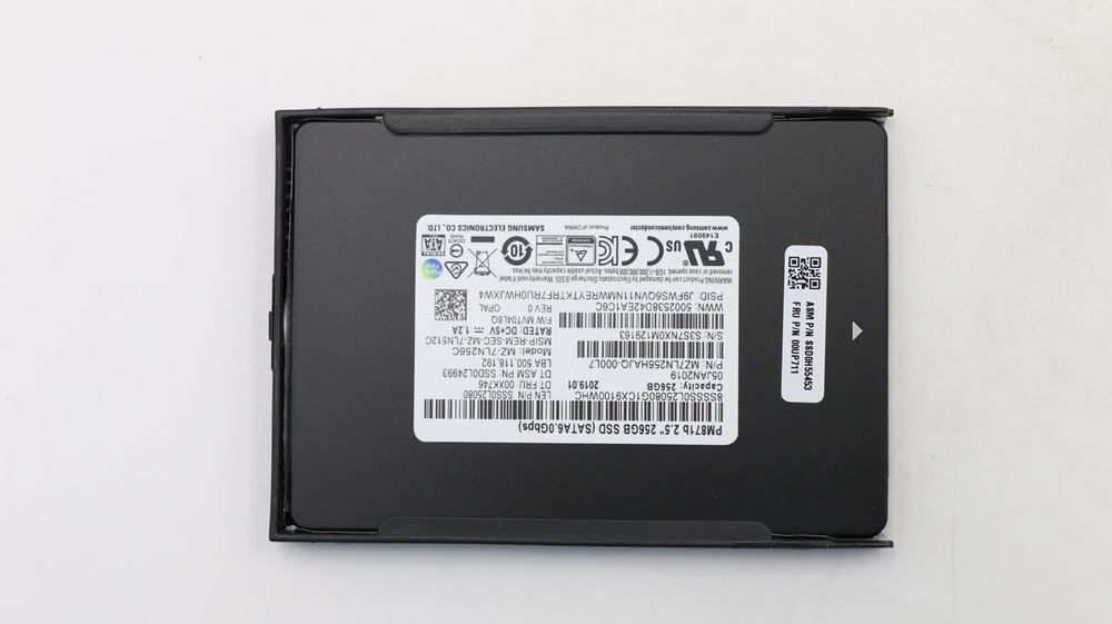 Lenovo ThinkPad T480 (20L5, 20L6) Laptop SOLID STATE DRIVES - 00UP711