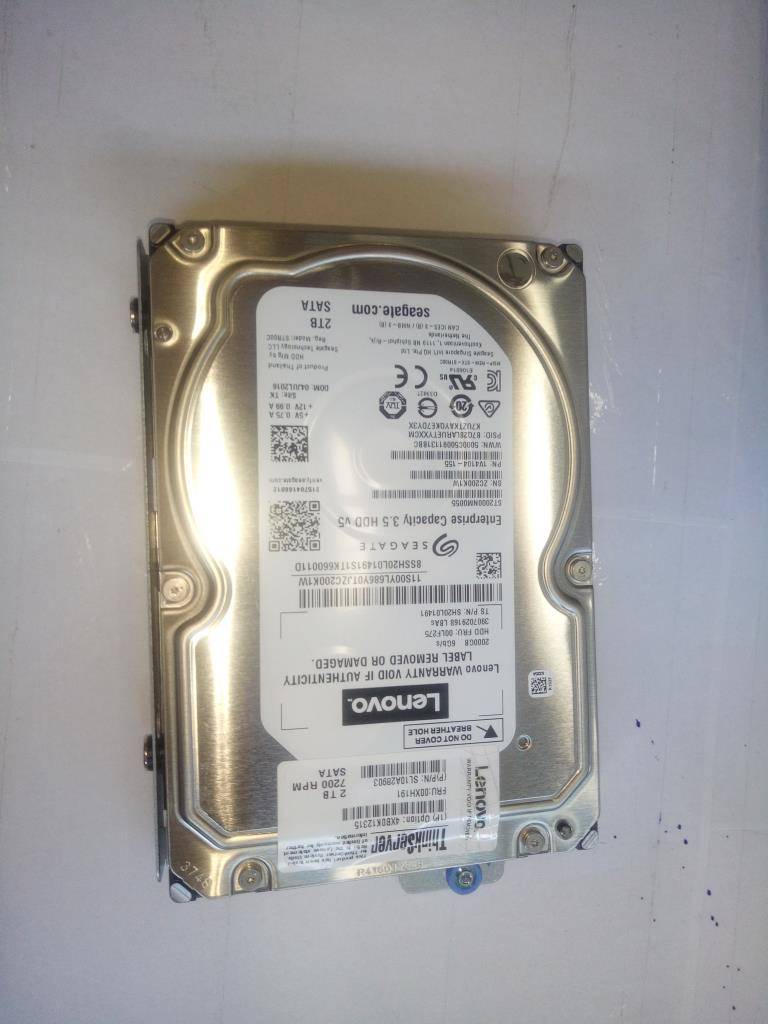 Lenovo Rack Server - RS160 (ThinkServer) HARD DRIVES - 00XH191