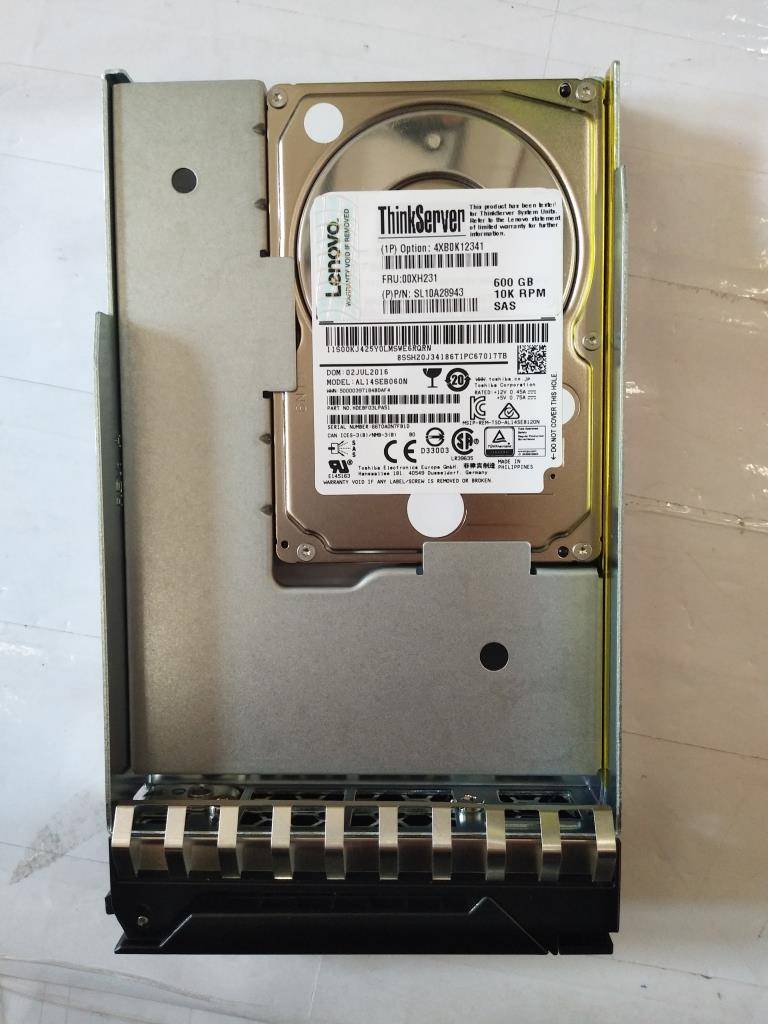 Lenovo Tower Server - TS460 (ThinkServer) HARD DRIVES - 00XH231