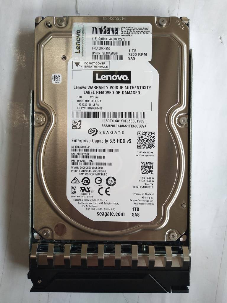 Lenovo Tower Server - TS460 (ThinkServer) HARD DRIVES - 00XH255