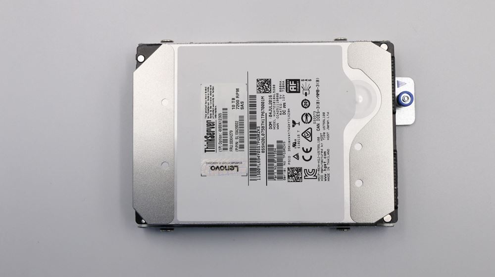 Lenovo Rack Server - RS160 (ThinkServer) HARD DRIVES - 00XH279