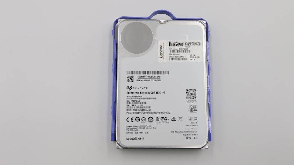Lenovo Tower Server - TS150 (ThinkServer) HARD DRIVES - 00XH284