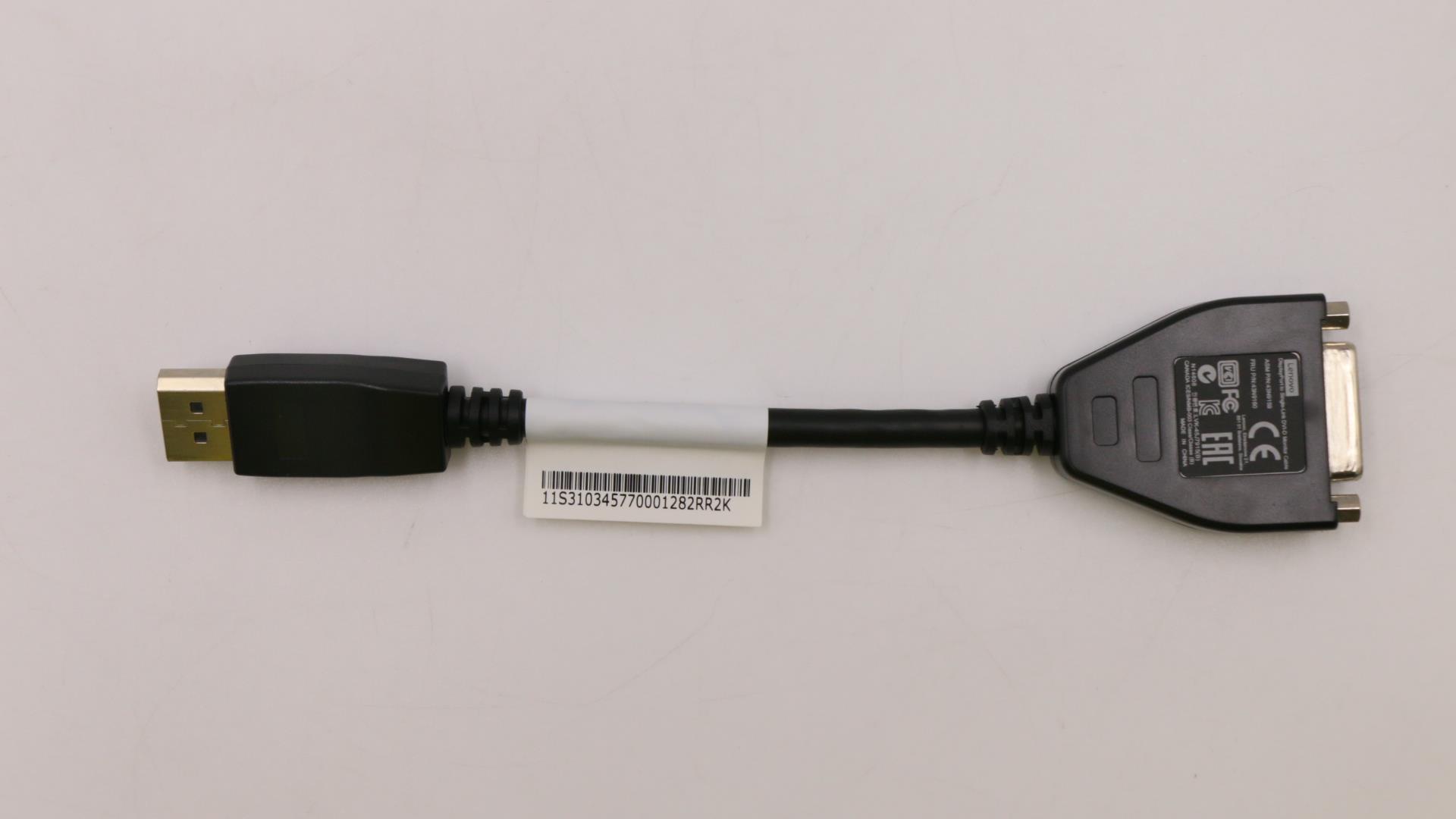 Lenovo ThinkCentre M920z All-in-One Cable, external or CRU-able internal - 00XJ087