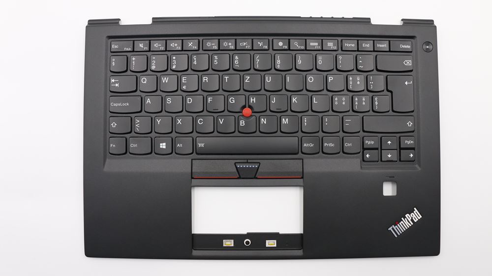 Lenovo ThinkPad X1 Carbon 4th Gen (20FB, 20FC) Laptop C-cover with keyboard - 01AV175