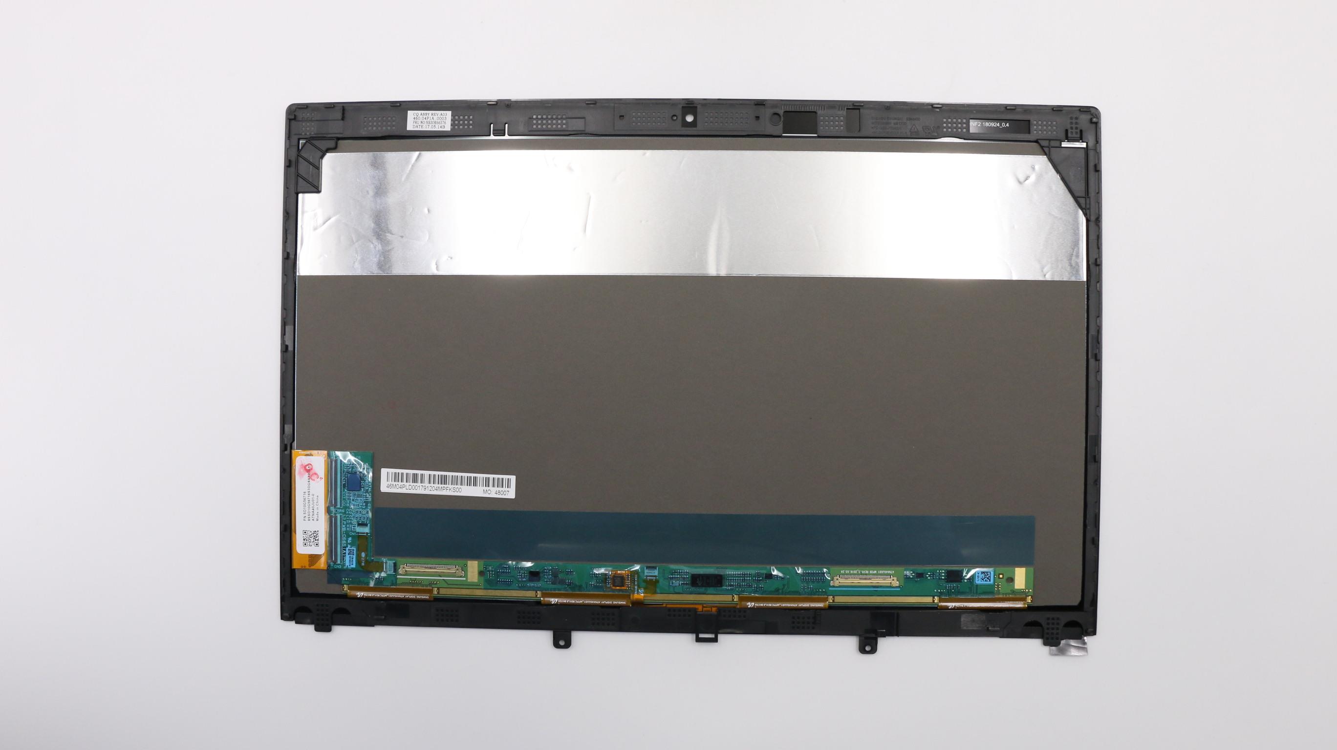 Lenovo Part  Original Lenovo LCD Assembly, 14", WQHD, Anti-Glare, Touch, OLED, 300nits, TP, Bezel, OLED, SDC