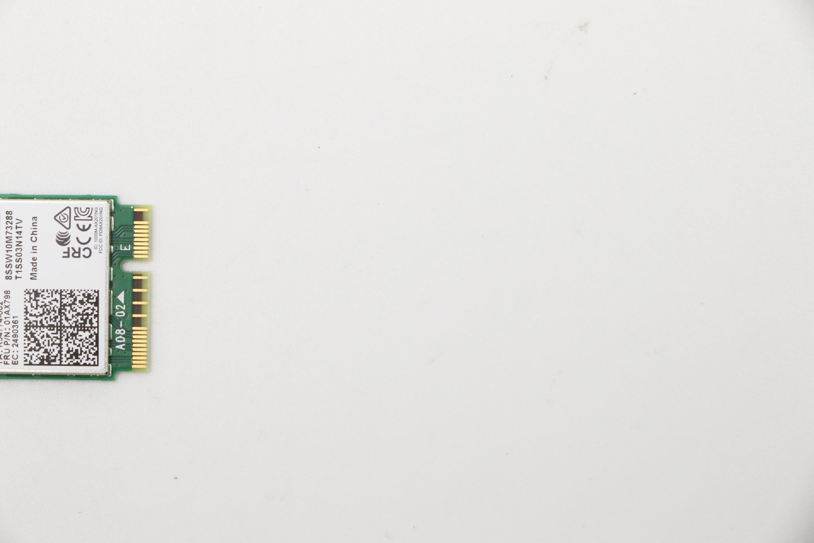 01AX798 - Original Lenovo FRU Intel Harrison Peak 22560 2*2ax+BT5.0 PCIE non-vPro M.2 Module (CNVi).