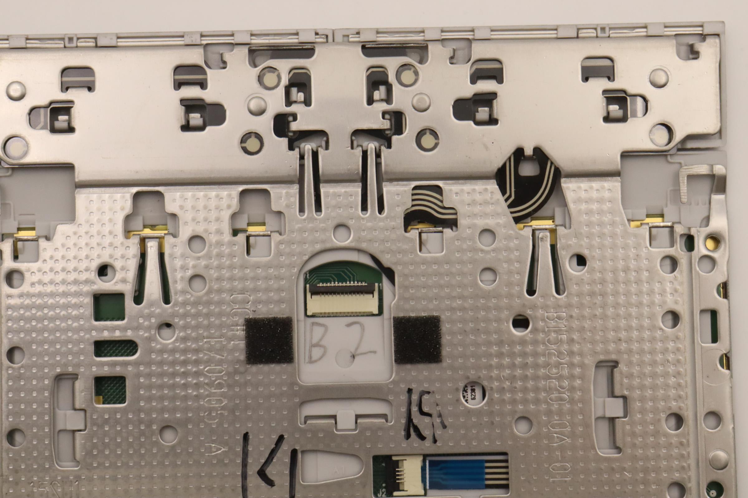 01AY015 - Original Lenovo Thorpe2_FRU CS15 3+2BCP Wide Mylar + Synaptics PCB (PTP), Silver, Sunrex