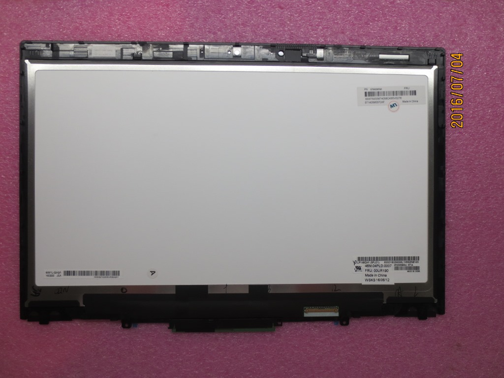 Lenovo ThinkPad X1 Yoga LCD ASSEMBLIES - 01AY703