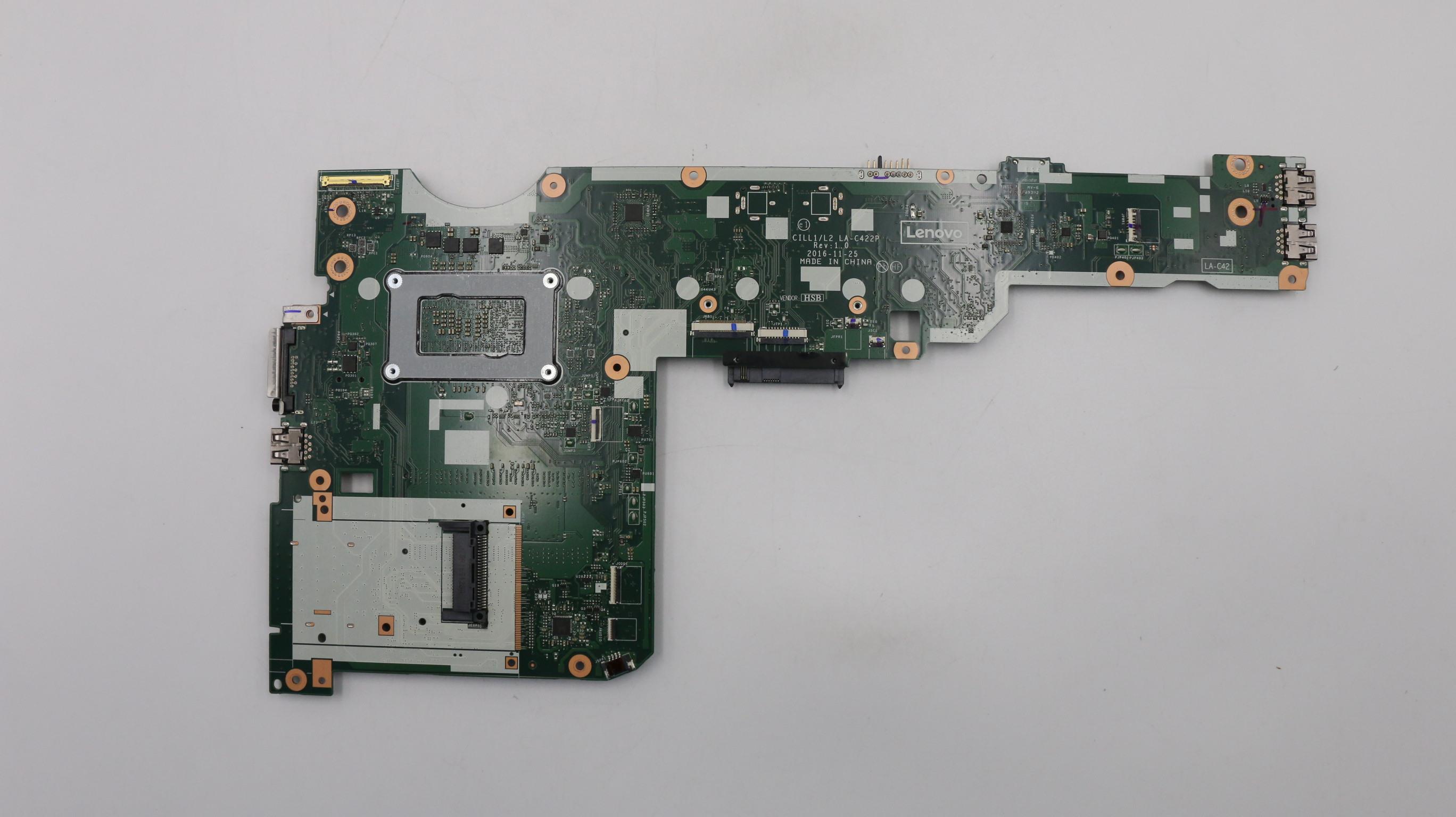 01ER207 - Original Lenovo Lin-2(20J8/20J9)FRU Planar i5-7200U,HD,WIN,AMT=N,TPM2=Y