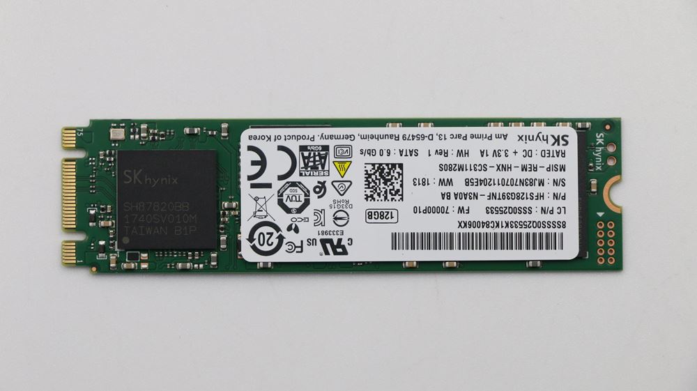 Lenovo IdeaPad S145-15IWL Laptop SOLID STATE DRIVES - 01FR528