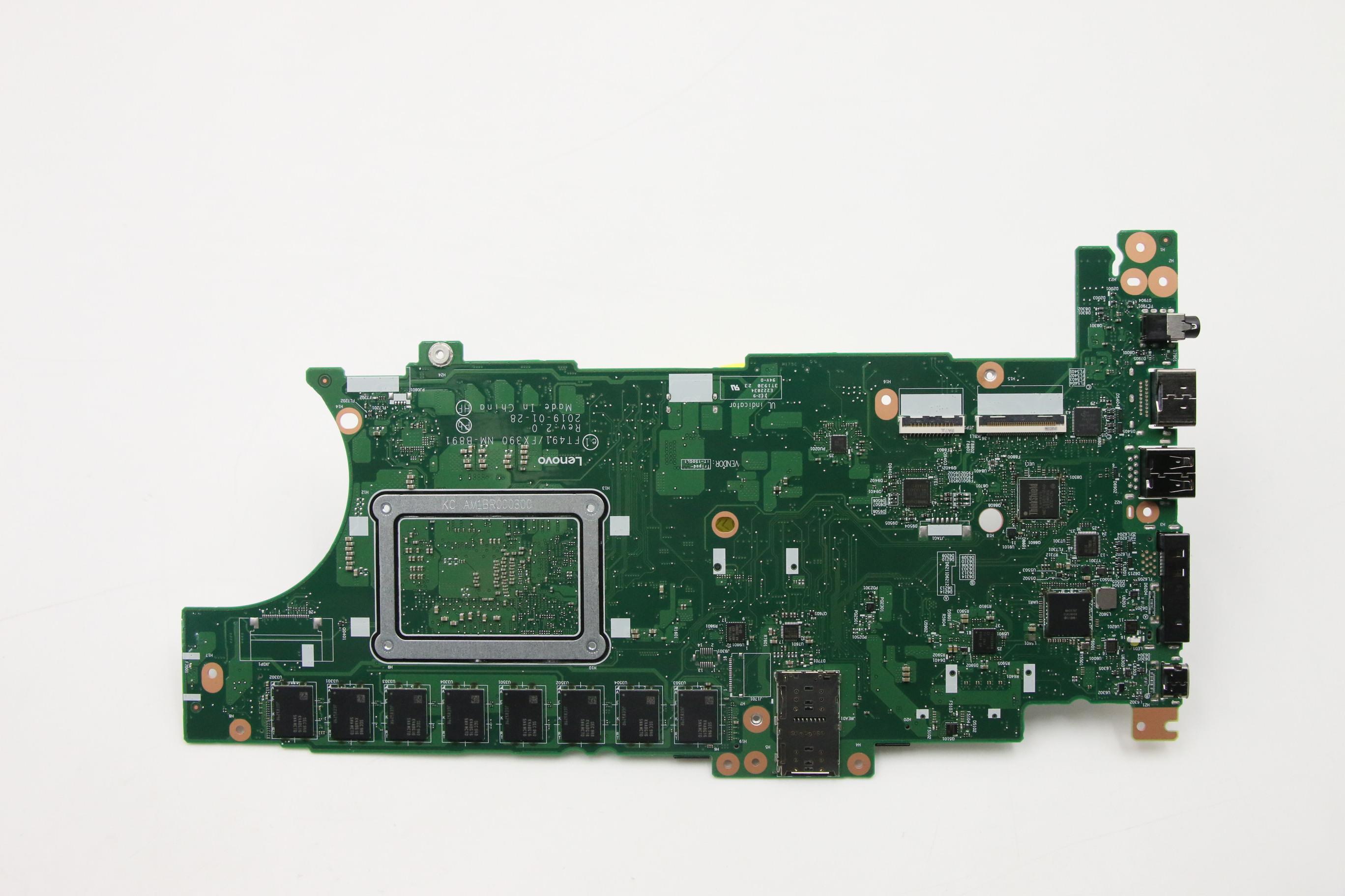 01HX952 - Original Lenovo Jazz-1/Sideswipe-1
FRU Planar WIN i7-8665U 32GB 9560WLAN Y-AMT Y-TPM dTPM2.0