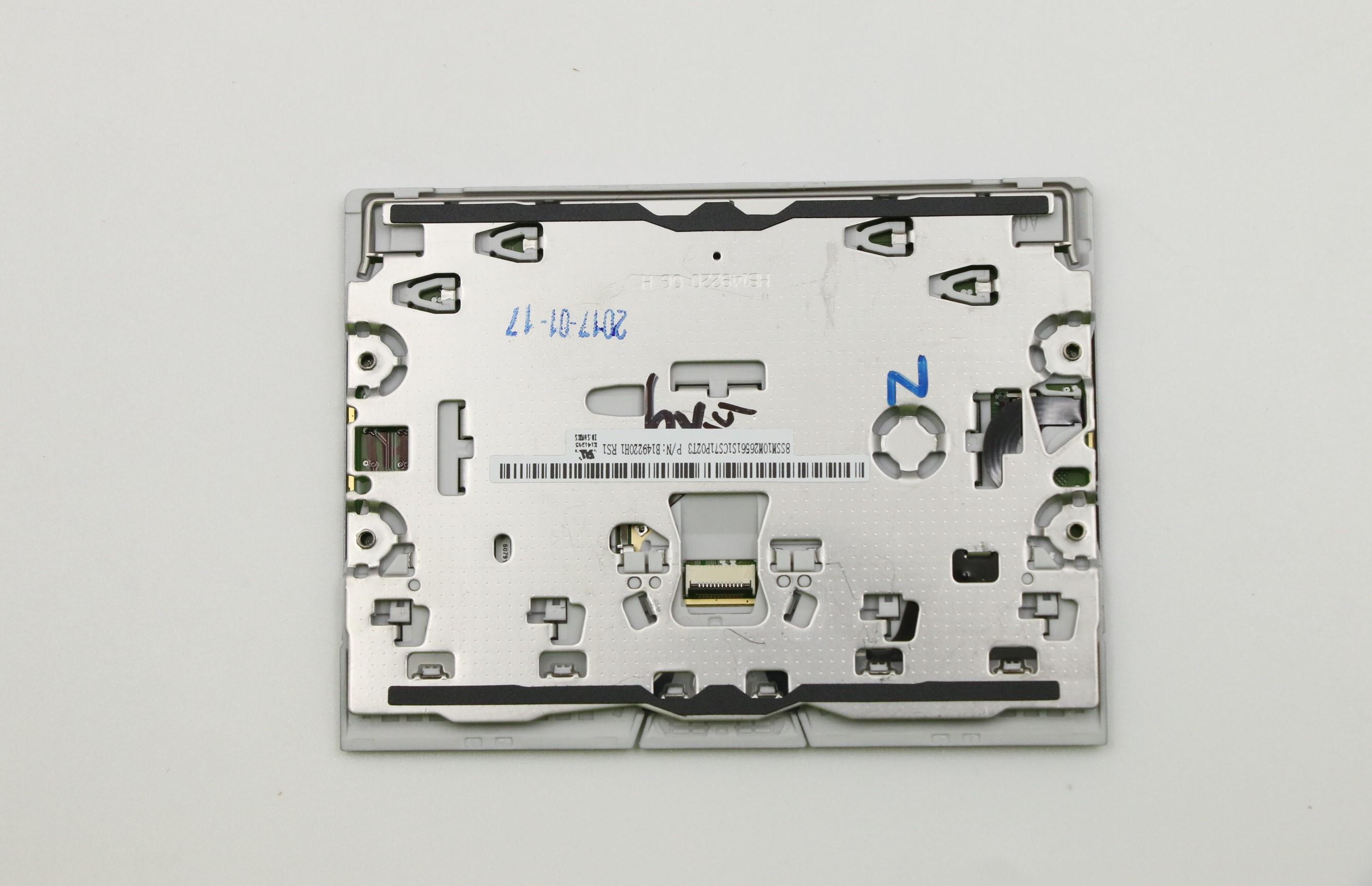 01HY692 - Original Lenovo FRU Skywalker_CS14 3+2BCP Wide Mylar + Synaptics PCB (PTP), Silver, SVT&MP, Skylake, Sunrex