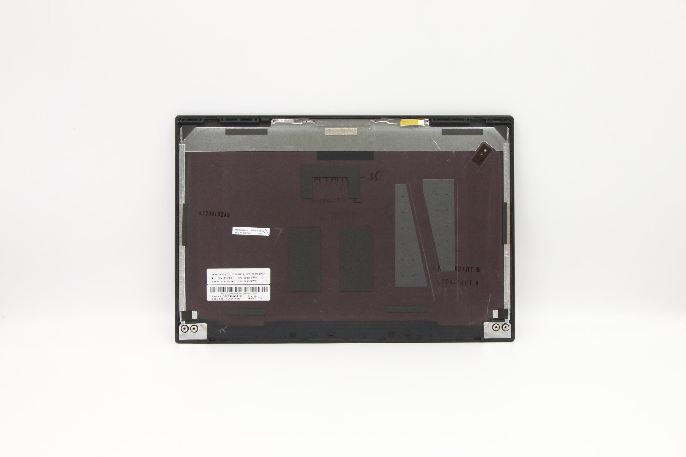 01LV503 - Original Lenovo Yoda-1 FRU_ASM_Case_Rear_Cover_WQHD_IR_Black