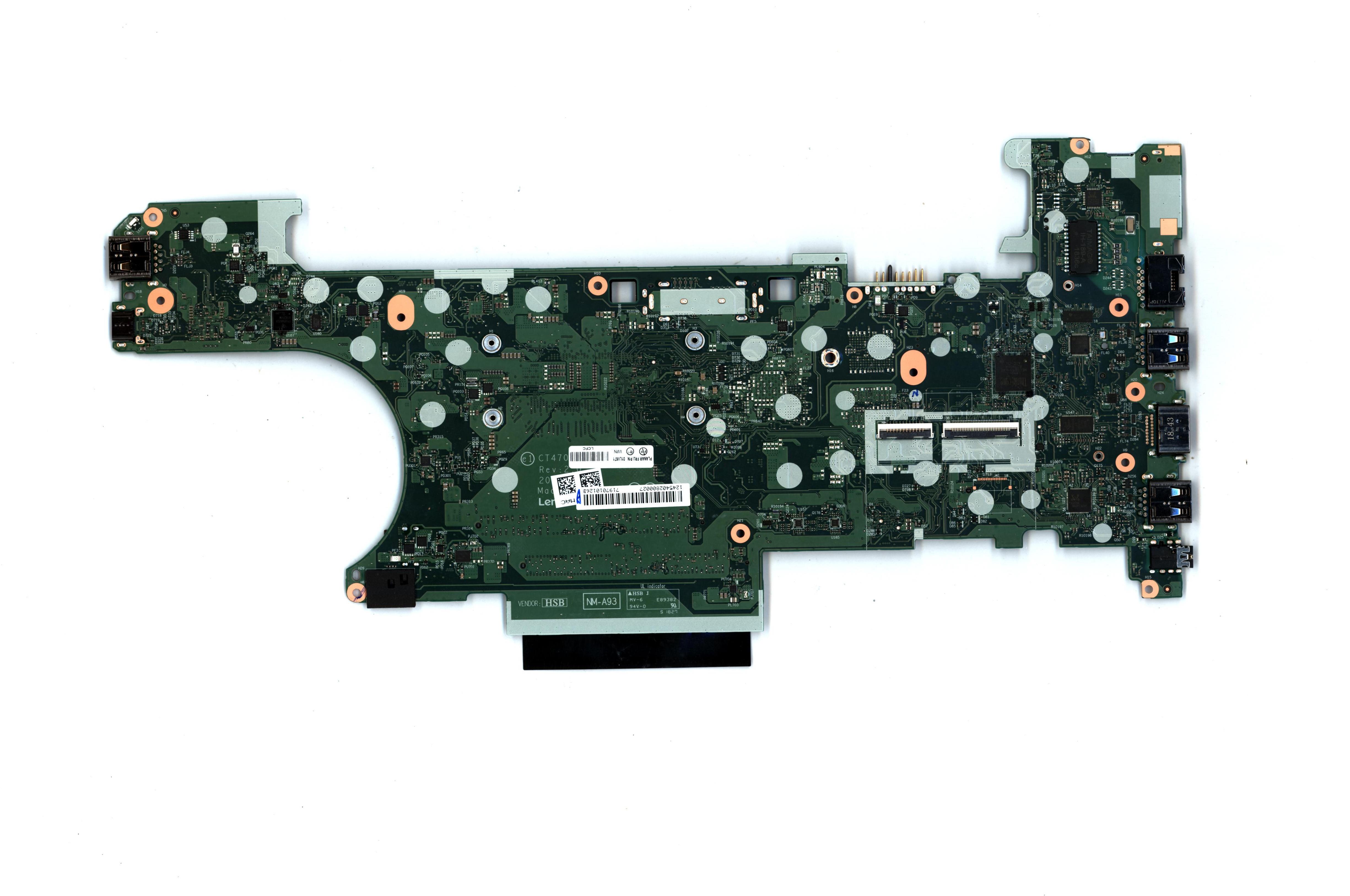 Lenovo Part  Original Lenovo Windu-1 FRU Planar i5-7200U Intel HD Graphics 620, WIN, Y-TPM, dTPM2.0, N-AMT