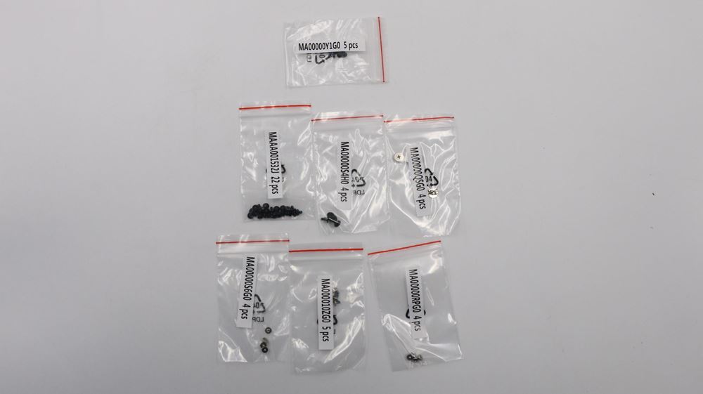 Lenovo ThinkPad T470 (Type 20HD, 20HE) Laptop KITS SCREWS AND LABELS - 01LW117