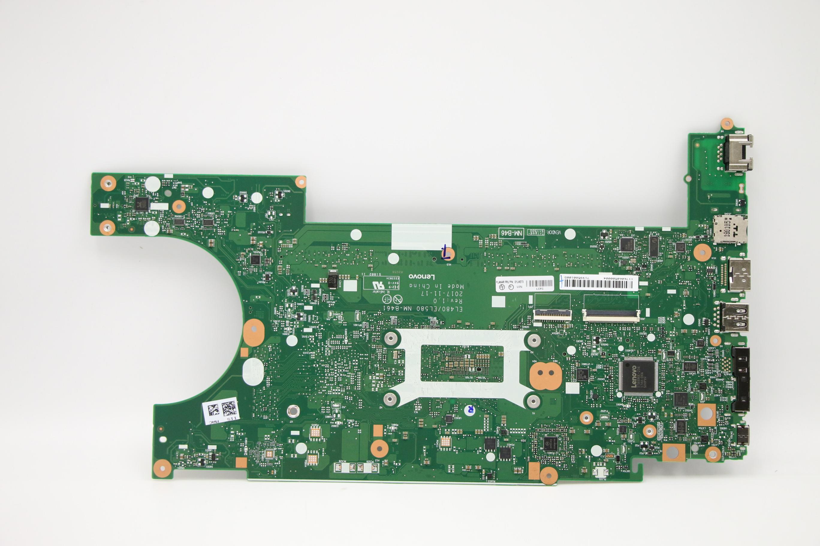 01LW273 - Original Lenovo Lando Lando Planar FRU Label Intel® HD Graphics 620,Intel® i5-7300U  Processor, Dockable, WIN, N-AMT,Y-TPM