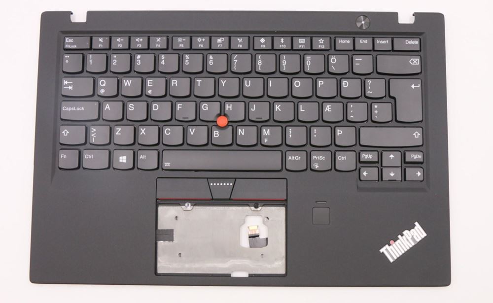 Lenovo ThinkPad X1 Carbon 5th Gen - Kabylake (20HR, 20HQ) Laptop C-cover with keyboard - 01LX517