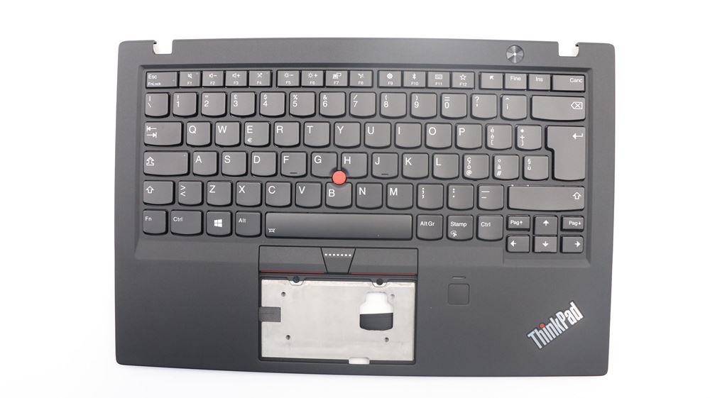 Lenovo ThinkPad X1 Carbon 5th Gen - Kabylake (20HR, 20HQ) Laptop C-cover with keyboard - 01LX519