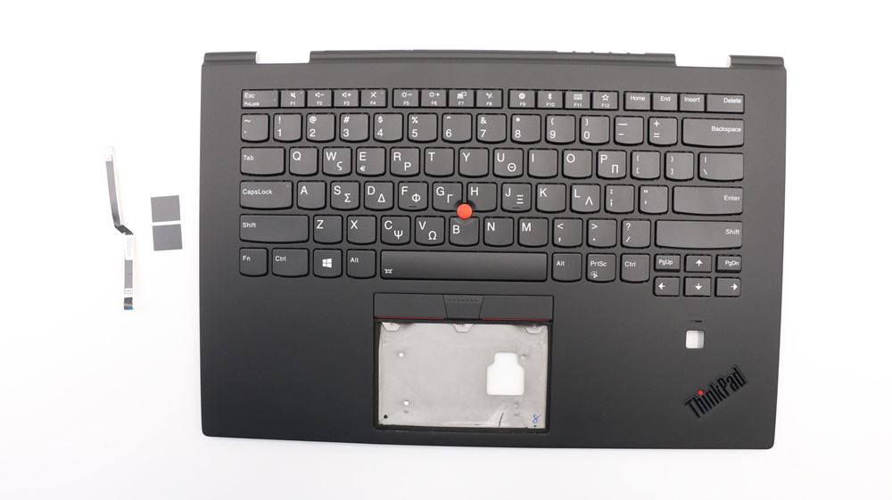Lenovo X1 Yoga 3rd Gen (20LD, 20LE, 20LF, 20LG) Laptop (ThinkPad) C-cover with keyboard - 01LX874