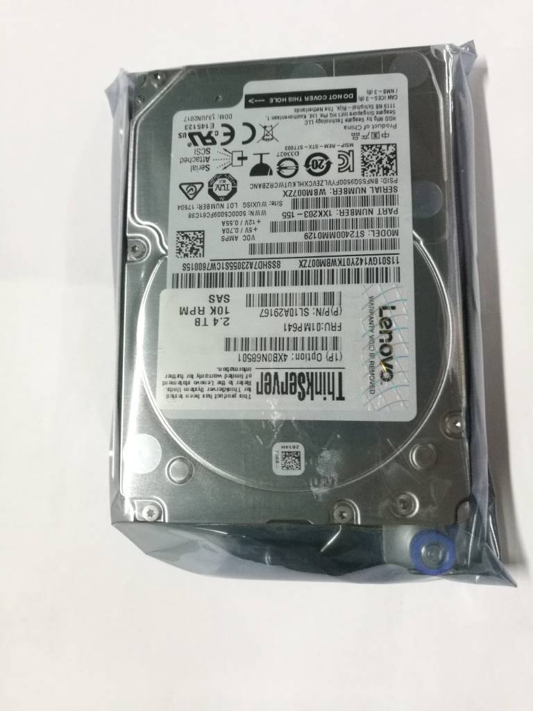 Lenovo Rack Server - RS160 (ThinkServer) HARD DRIVES - 01MP641