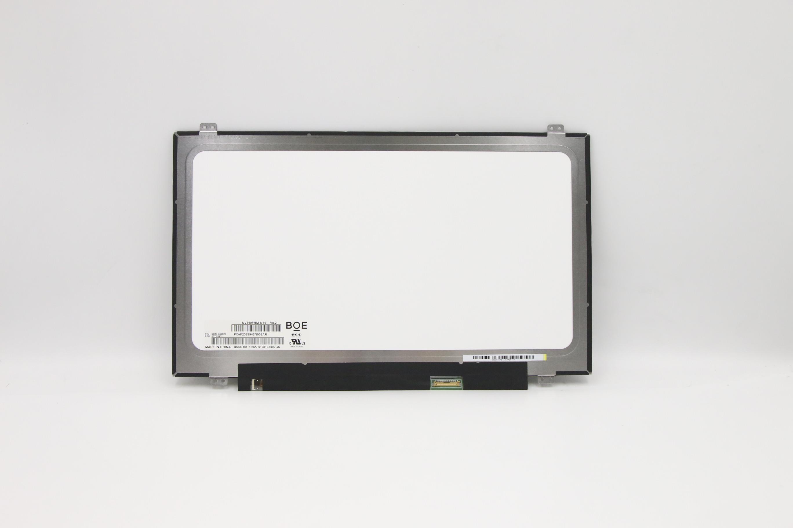 Lenovo Part  Original Lenovo LCD Panel, 14", FHD, Anti-Glare, IPS, Non-Touch, 250nit