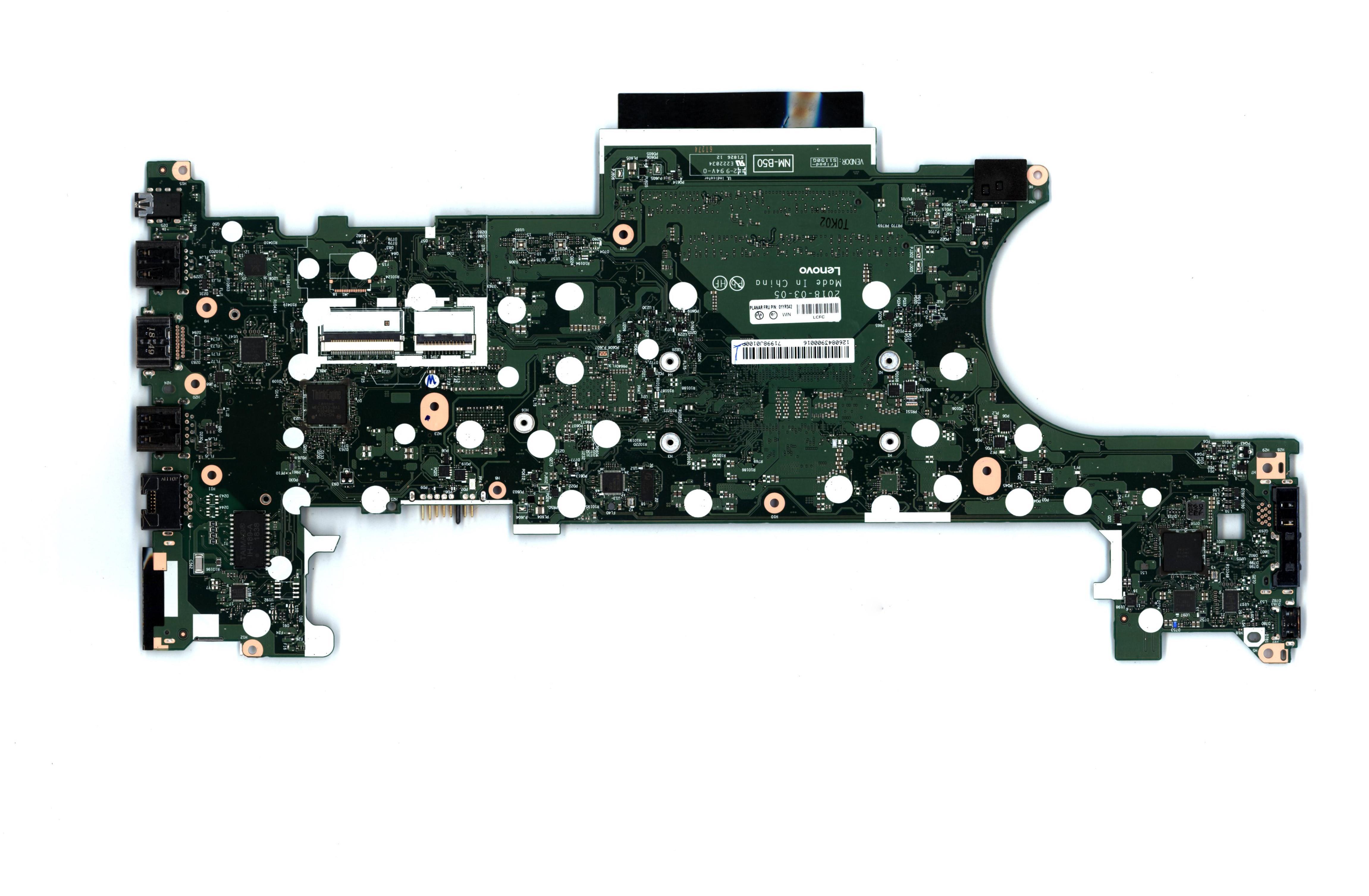 01YR342 - Original Lenovo WIN,i7-8650U,TPM2,AMT,SWG,vPro