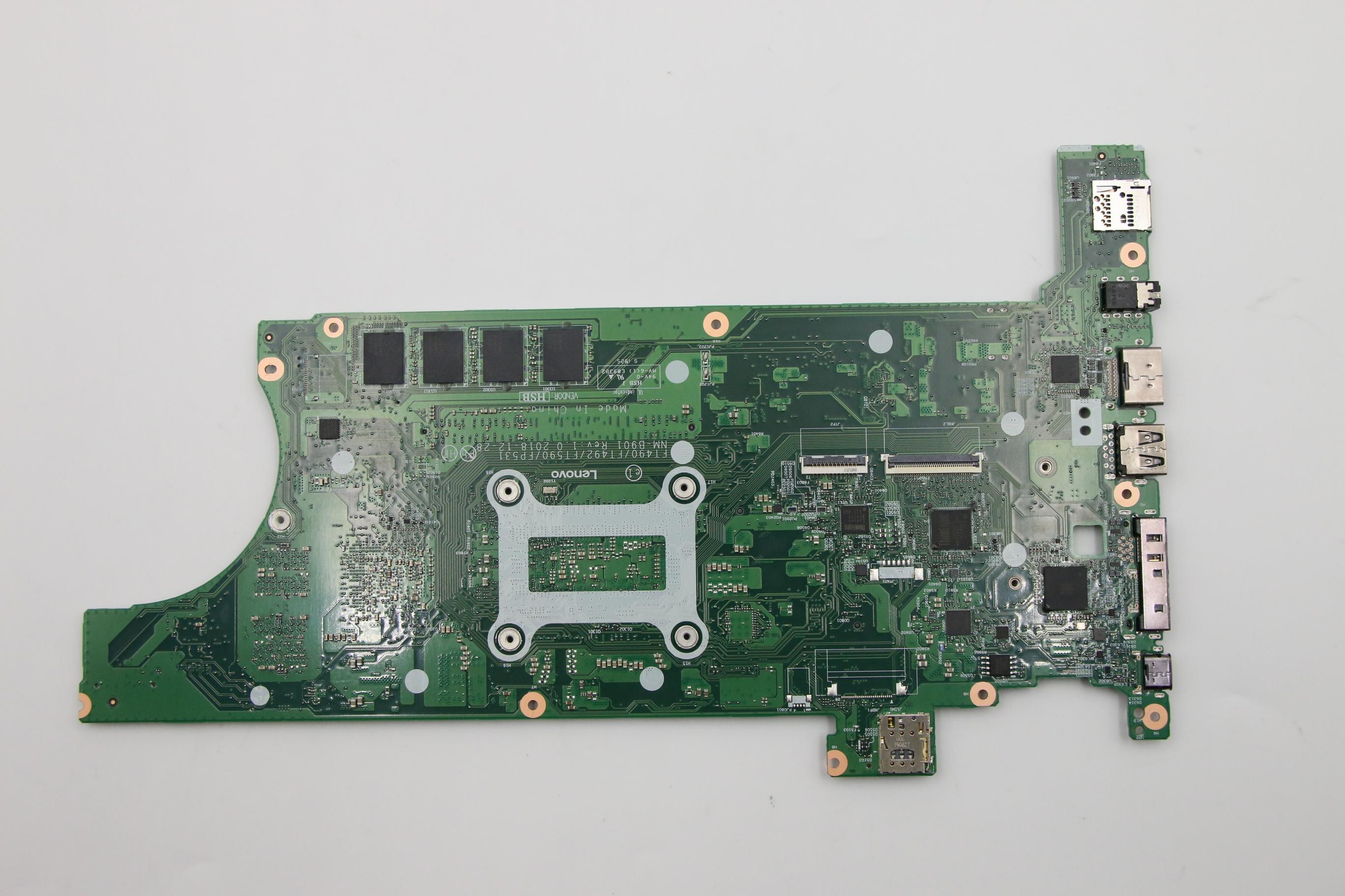 01YT443 - Original Lenovo Drift/Ironhide-1 FRU Planar I7-8665U,vPRO,16GB,Quadro P520:AMT=Y,TPM=Y,dTPM=2.0,OS=WIN
