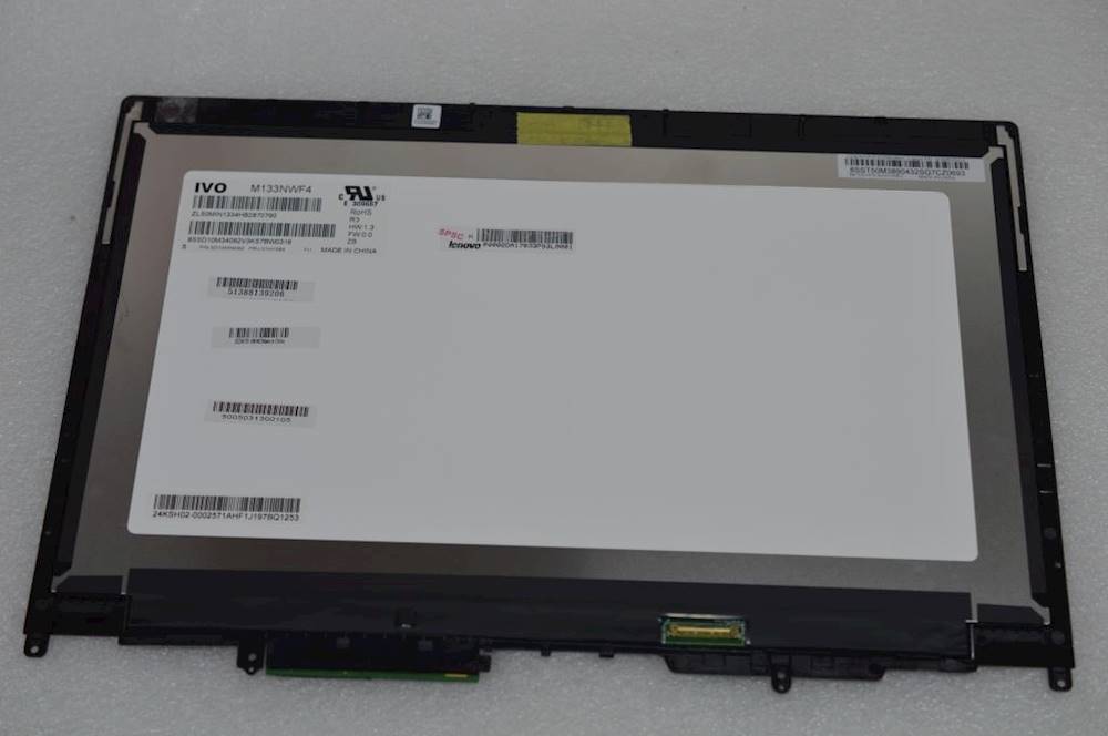 13.3 LCD Touch Screen Digitizer Assembly With Frame For Lenovo ThinkPad X380 Yoga 20lh 20lj Display Replacement 1920x1080 30pins I.805076996