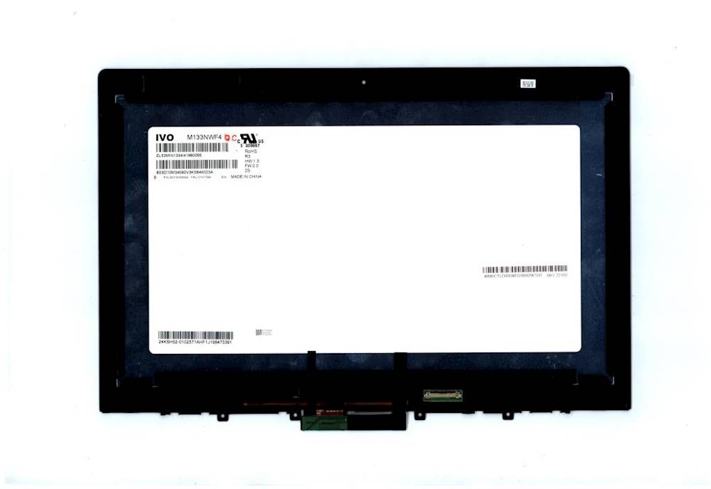 Lenovo X380 Yoga (20LH, 20LJ) Laptop (ThinkPad) LCD ASSEMBLIES - 02DA316