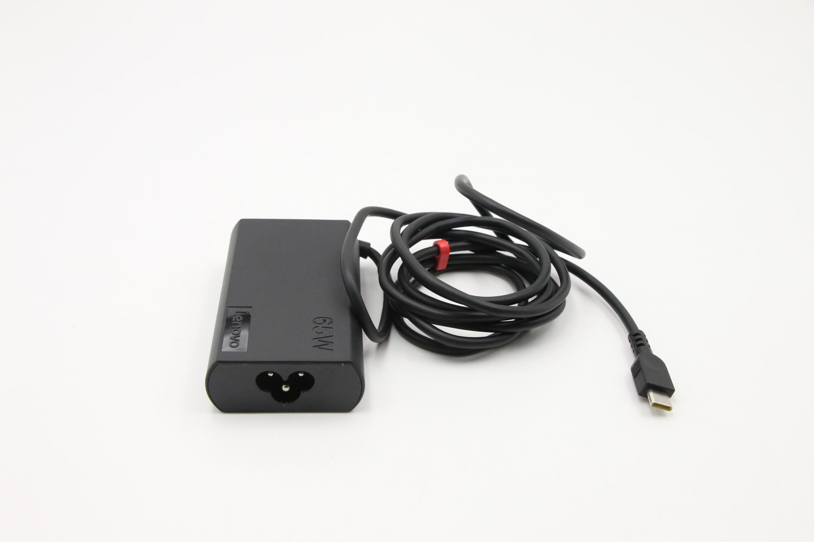 Lenovo Part  Original Lenovo ThinkPad 65W Charger, AC Adapter, USB-C Connector (Includes 0.5m Power Cord)