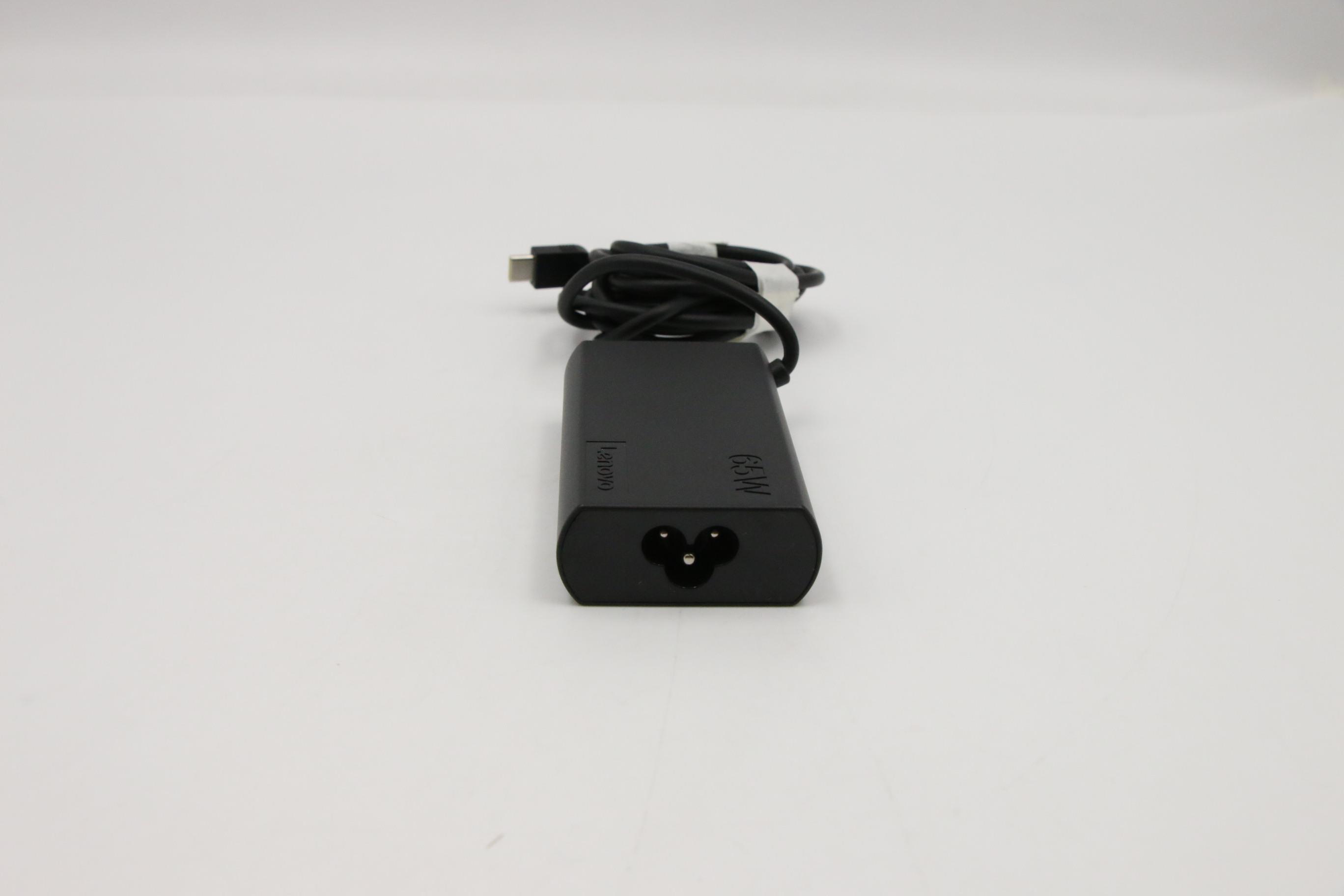 Lenovo Part  Original Lenovo ThinkPad 65W Charger, AC Adapter, USB-C Connector (Includes 0.5m Power Cord)