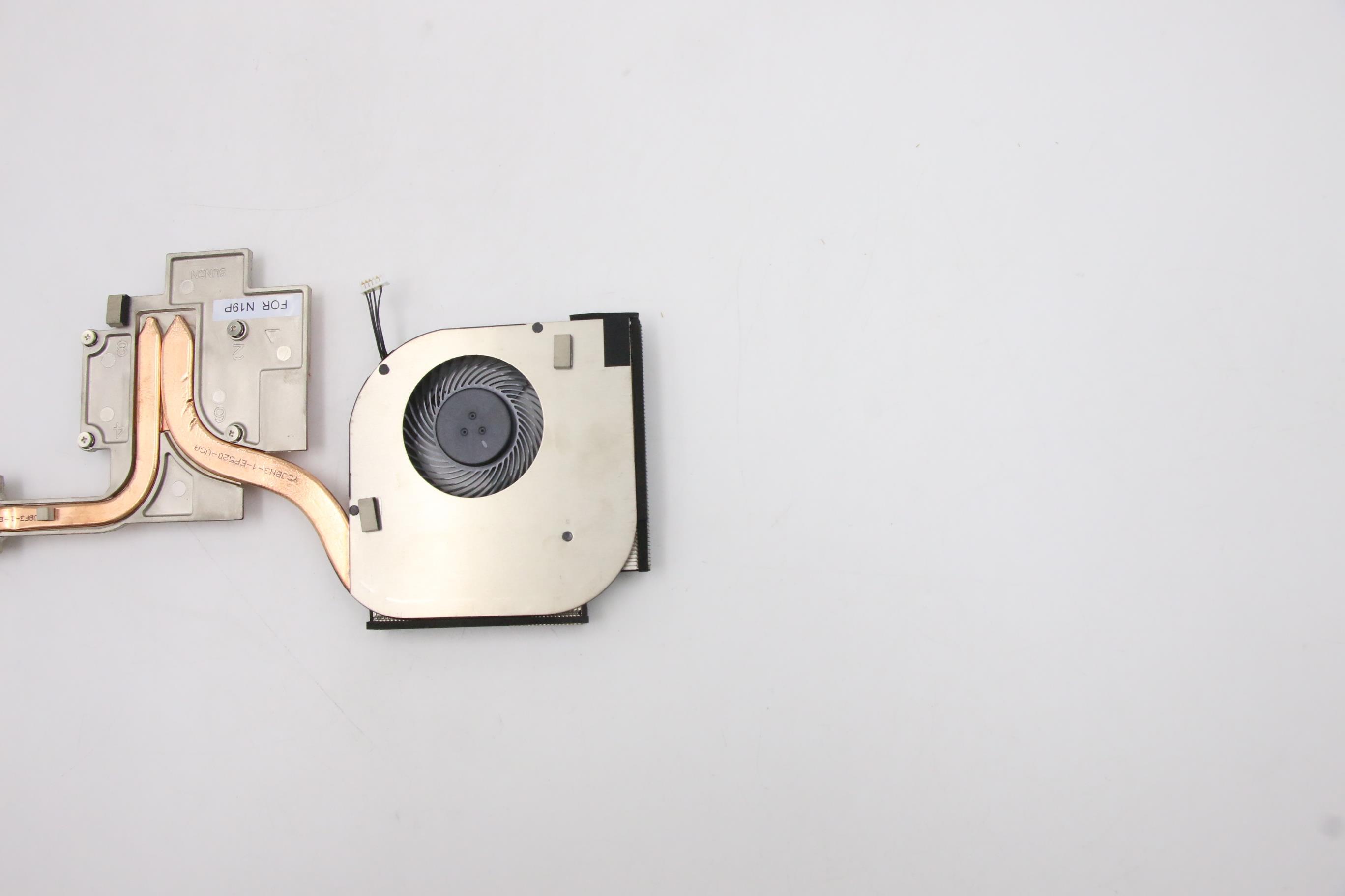 02DM017 - Original Lenovo Nighthawk-1.0 Intel FRU Thermal Module FAN+Heatsink NH1 N19P Sunon Sunon