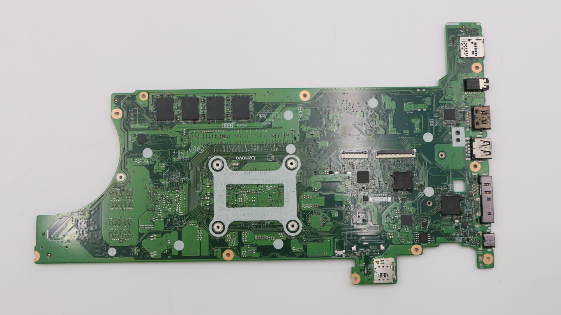 02HK931 - Original Lenovo Drift/Ironhide-1 FRU Planar i7-8565U,Non-vPro,16GB,Intel:AMT=N,TPM=Y(HW),dTPM=2.0,OS=NOK