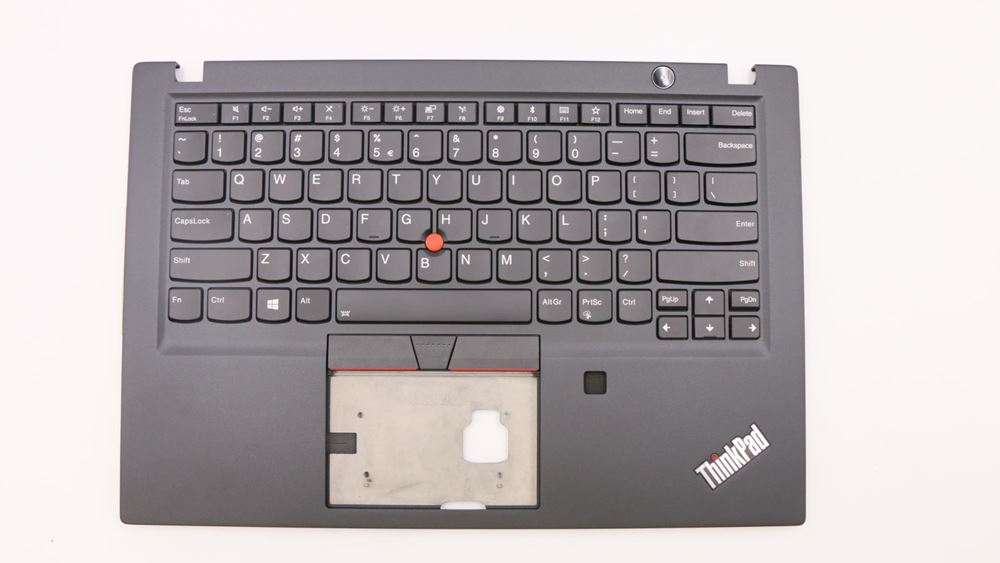 Lenovo ThinkPad T490s (20NX, 20NY) Laptop C-cover with keyboard - 02HM282