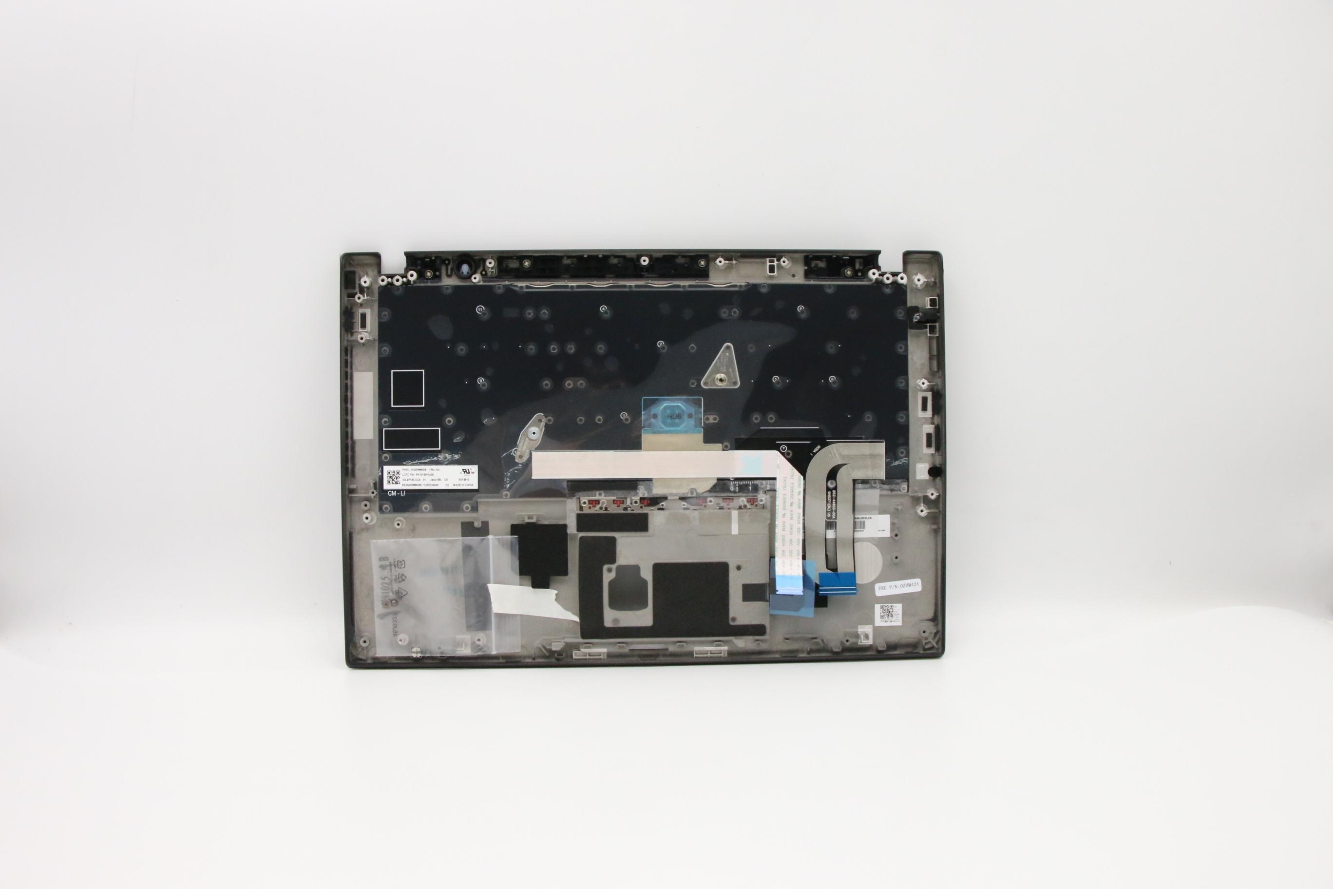 02HM424 - Original Lenovo Jazz-1
FRU C-Cover ASM US English w/ Non Backlit KBD (Liteon) and FPR, Black