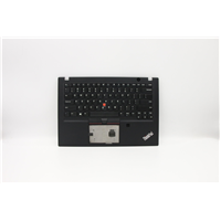 Lenovo T490s (20NX, 20NY) Laptop (ThinkPad) C-cover with keyboard - 02HM424