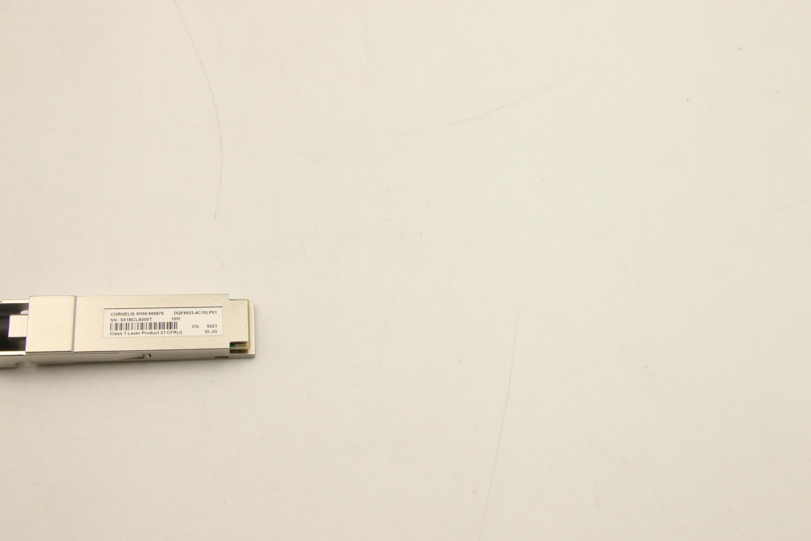 03GX244 - Original Lenovo Optical Cable, 10m, Cornelis OPA 100 Series, Active, Optical QSFP28 Cable, 4X97A11035
