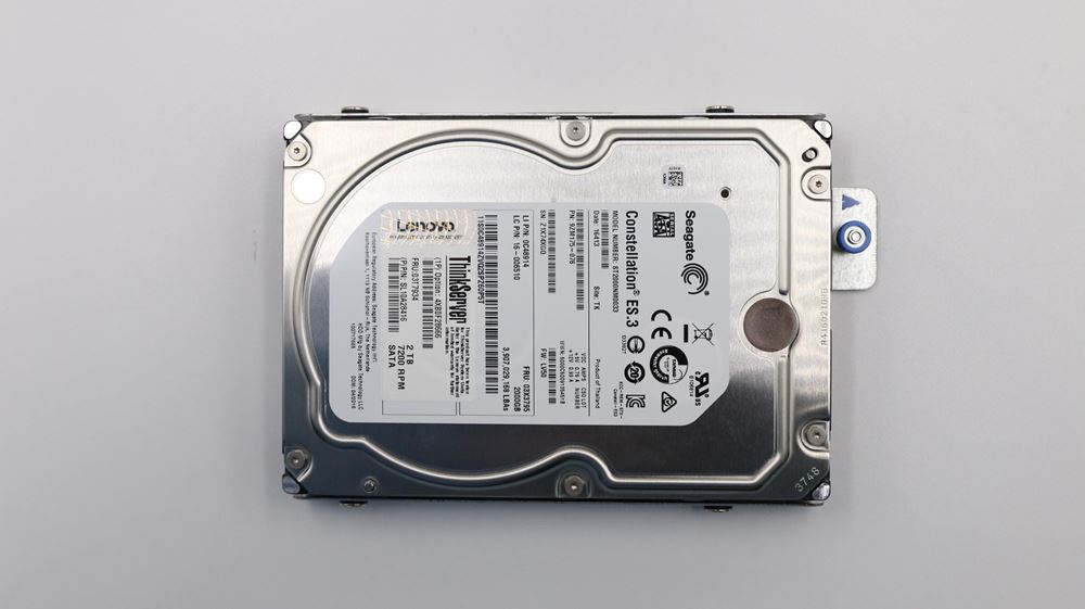 Lenovo Rack Server - RS140 (ThinkServer) HARD DRIVES - 03T7934