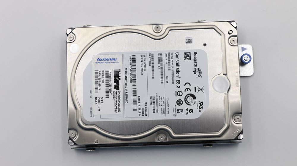 Lenovo Rack Server - RS140 (ThinkServer) HARD DRIVES - 03T7935