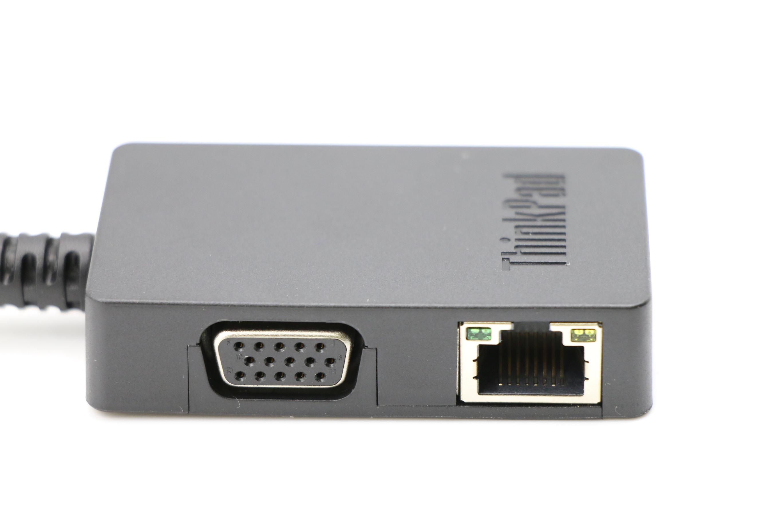 Lenovo Part  Original Lenovo FRU for ASM ThinkPad OneLink+ to VGA/RJ45 Adapter