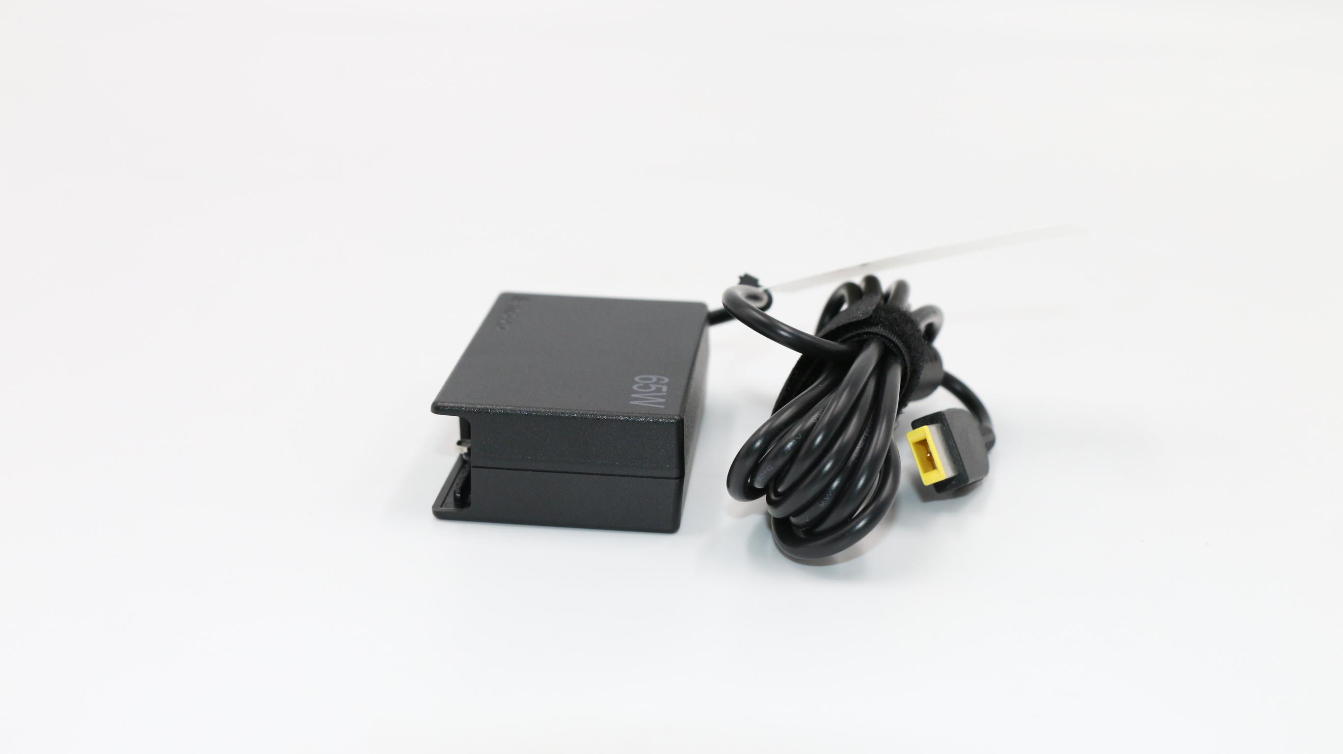 03X8995 - Original Lenovo 65W Travel AC adapter body PN (Includes 0.5m Power Cord)